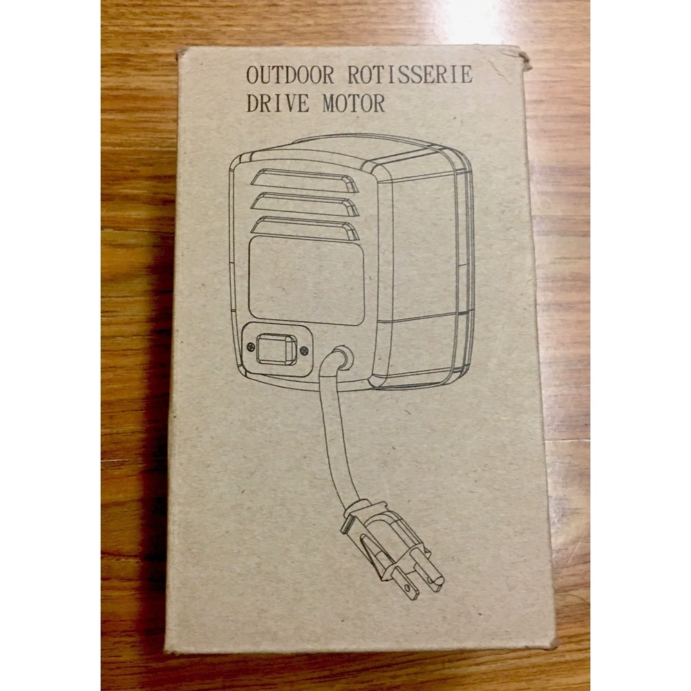 Weber #41285 Outdoor Rotisserie Drive Motor Replacement Part 120V NEW(open Box)